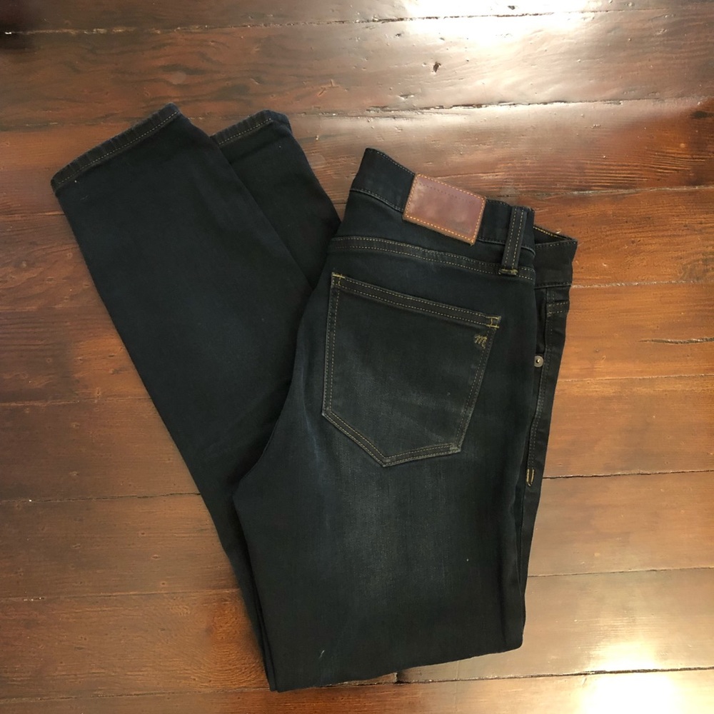 Madewell skinny skinny cropped jeans 28